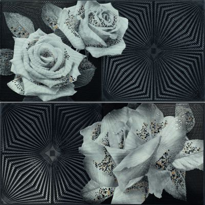 Dec.Mistic Negro SET.2,ДОСТУПНО 4 шт ― GeDeMa Ceramica